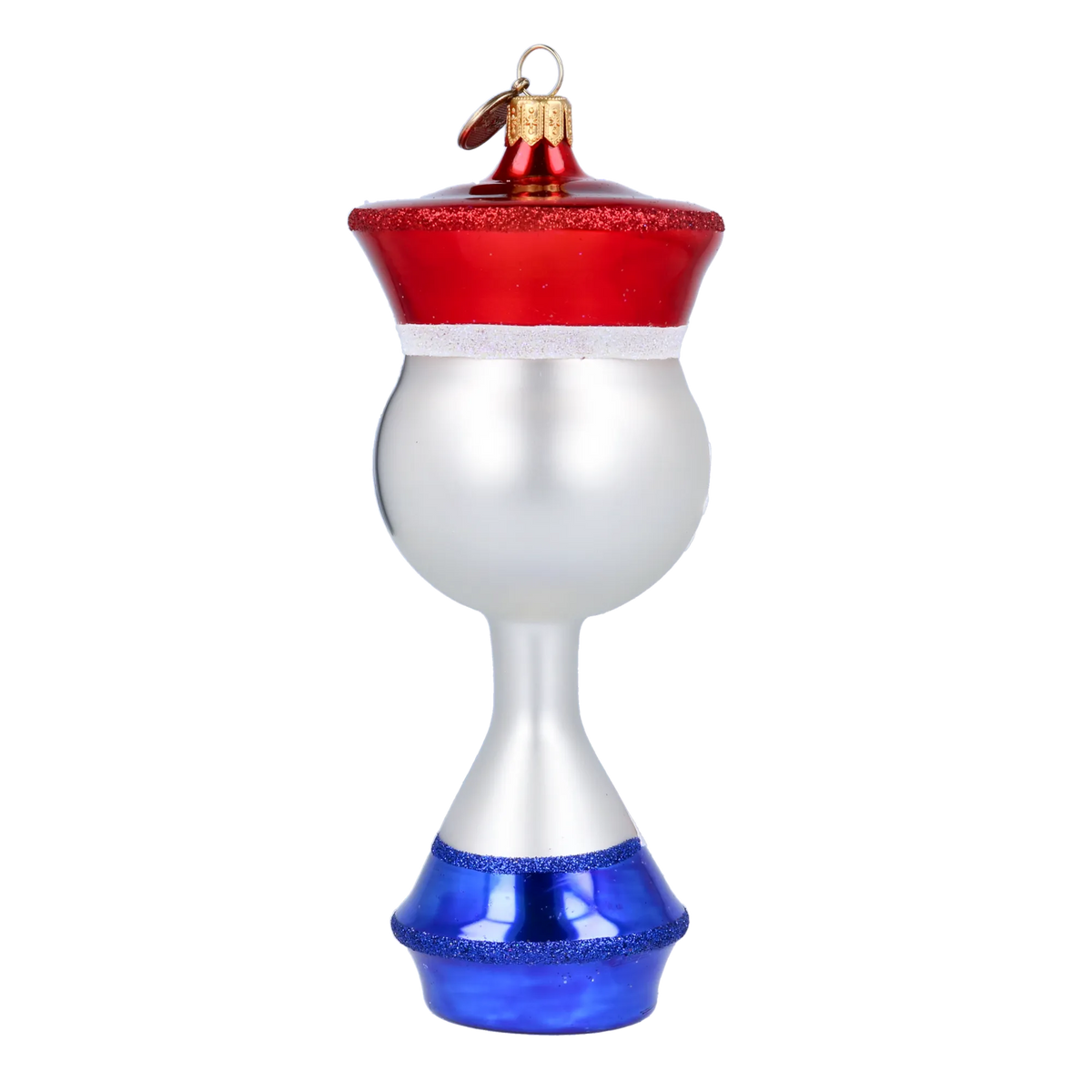 Gallant Cadet | Hand-Painted Glass Ornament | Blubom 2022-039