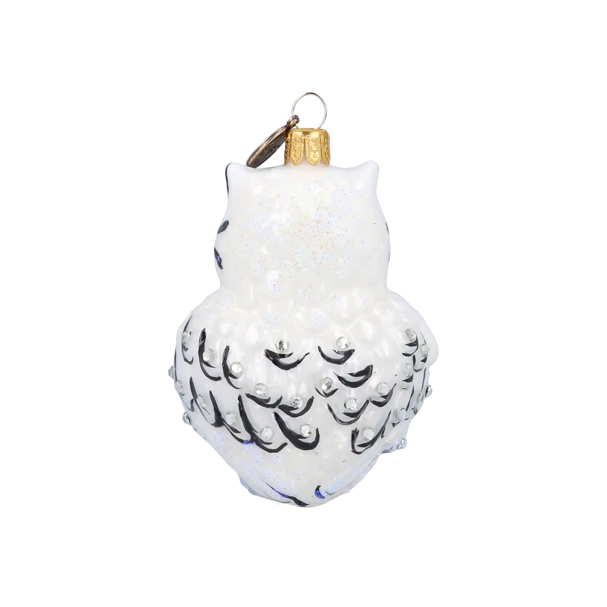 Sowa z łapaczem snów Szklana Ozdoba