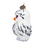 Vigilant Rose Seer | Hand-Painted Glass Ornament | Blubom 2022-049