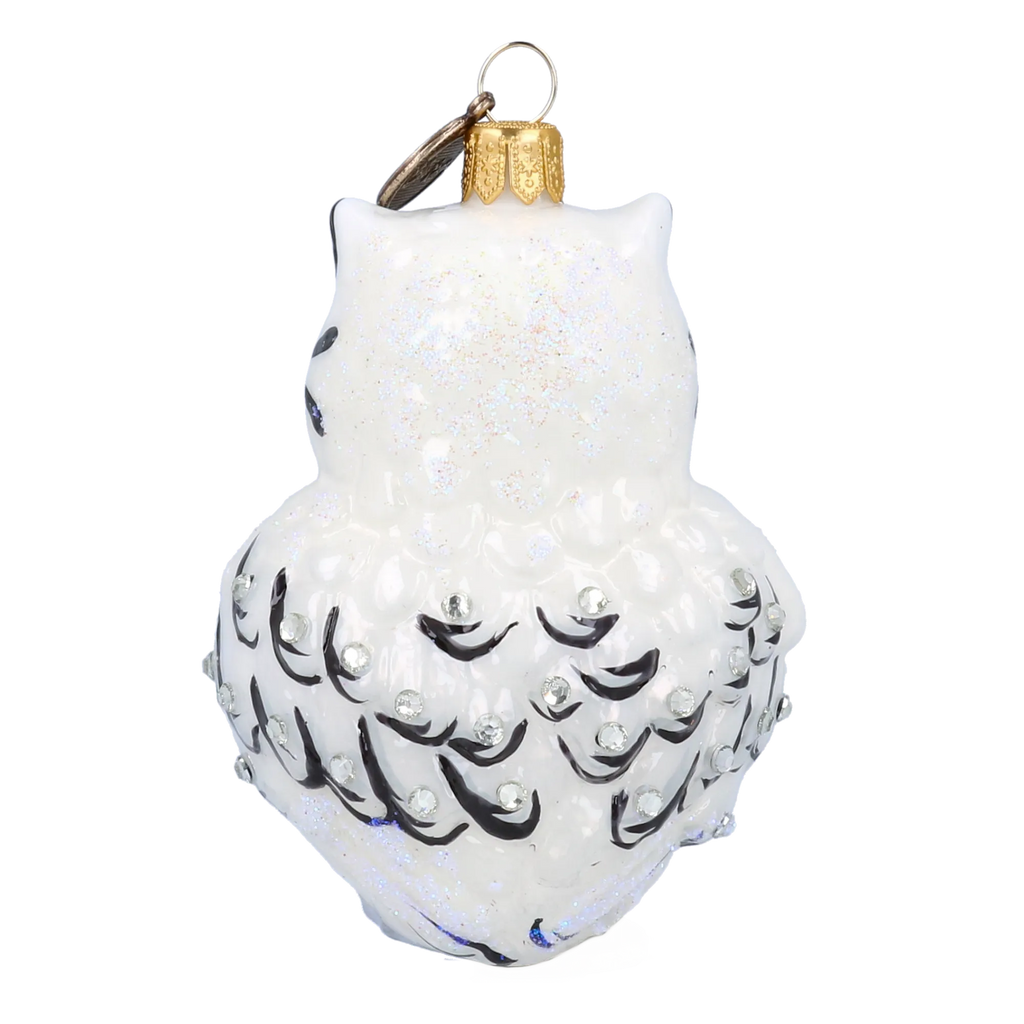 Vigilant Rose Seer | Hand-Painted Glass Ornament | Blubom 2022-049