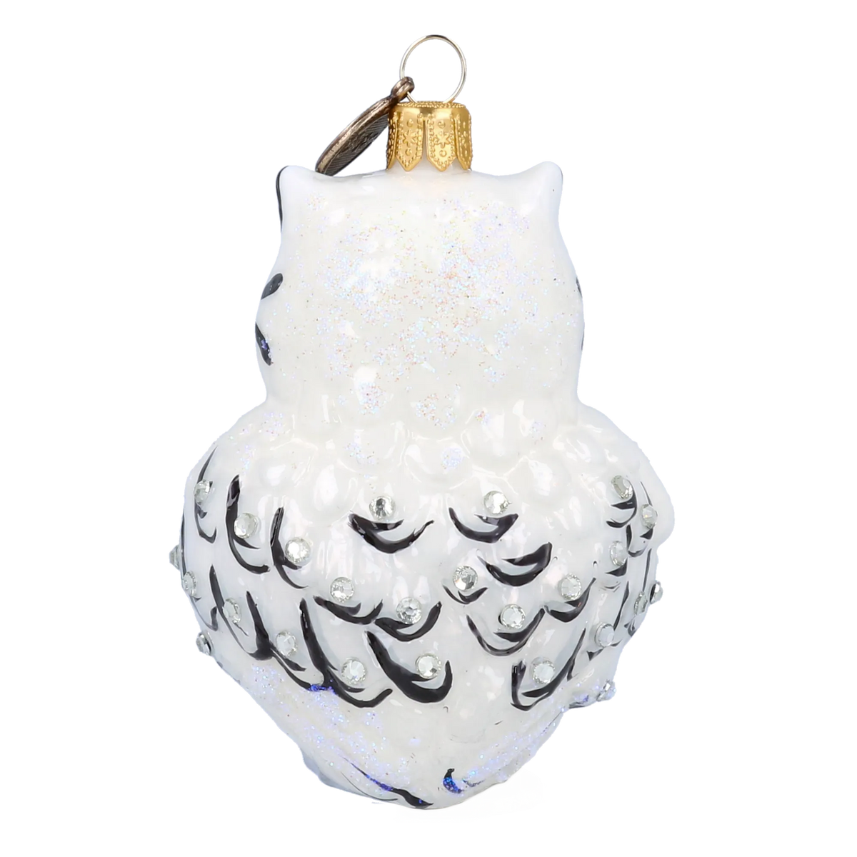 Vigilant Rose Seer | Hand-Painted Glass Ornament | Blubom 2022-049