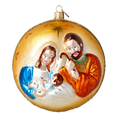 Załaduj obraz do przeglądarki galerii, Święta Rodzina Szklana Ozdoba

