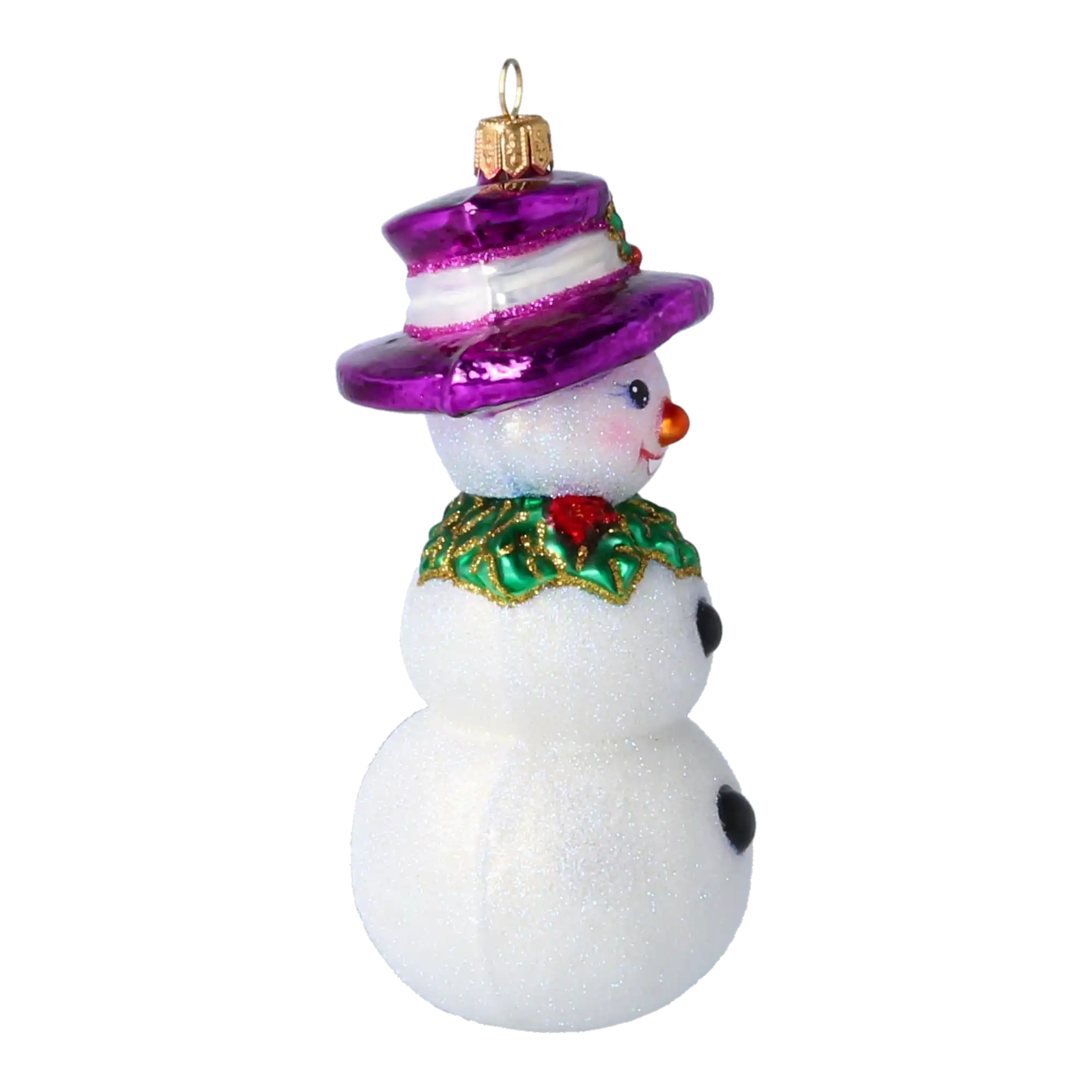 Bałwanek Szklana Ozdoba