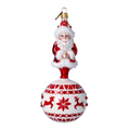 Benevolent Northern Voyager | Hand-Painted Glass Ornament | Blubom 2022-076