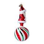 Benevolent Wayfarer | Hand-Painted Glass Ornament | Blubom 2022-080