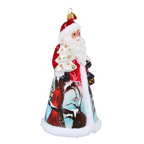 Silent Lantern Guardian | Hand-Painted Glass Ornament | Blubom 2022-083