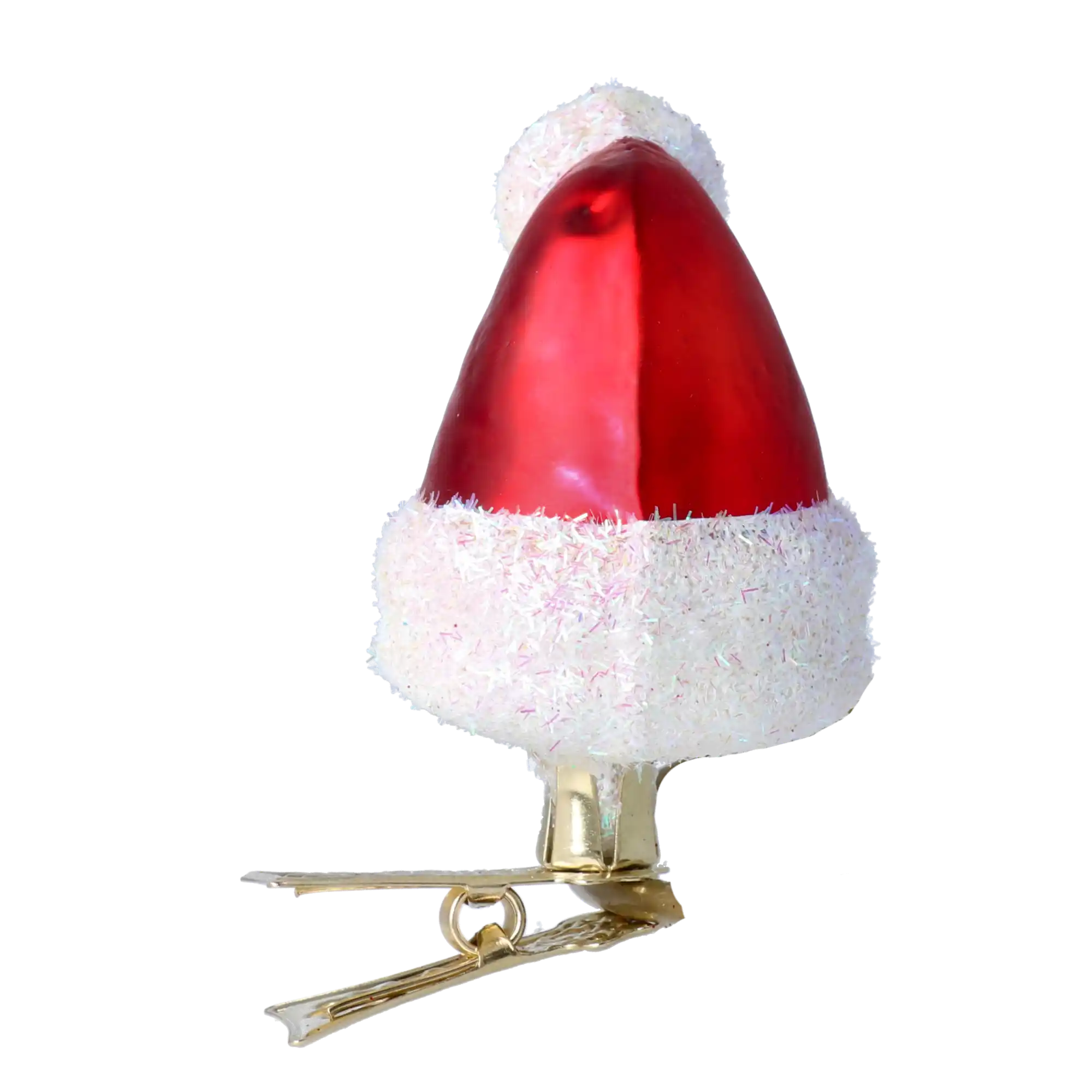 Czapka Pomocnika Mikołaja Szklana Ozdoba Czapeczka Mikołajka