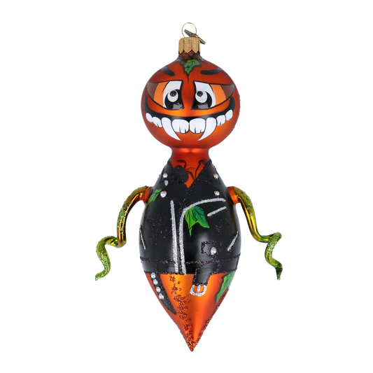Midnight Rebel Scarecrow Premium christmas glass ornament 2022-108