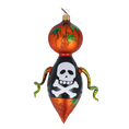 Load image into Gallery viewer, Midnight Rebel Scarecrow Premium christmas glass ornament 2022-108
