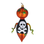 Lawless Midnight Harvester | Hand-Painted Glass Ornament | Blubom 2022-108