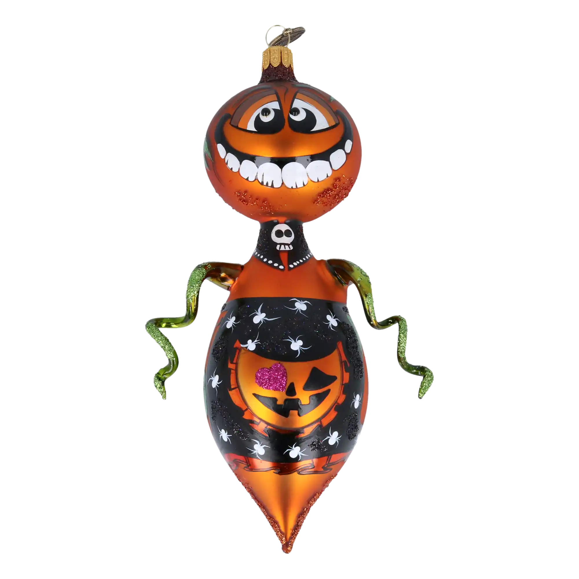 Duszek Dyniowy Szklana Ozdoba