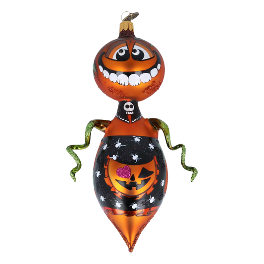 Duszek Dyniowy Szklana Ozdoba