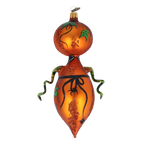 Jaunty Shadow Weaver | Hand-Painted Glass Ornament | Blubom 2022-109