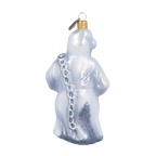 Tethered Midnight Specter | Hand-Painted Glass Ornament | Blubom 2022-117