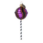 Wicked Midnight Sugar | Hand-Painted Glass Ornament | Blubom 2022-140