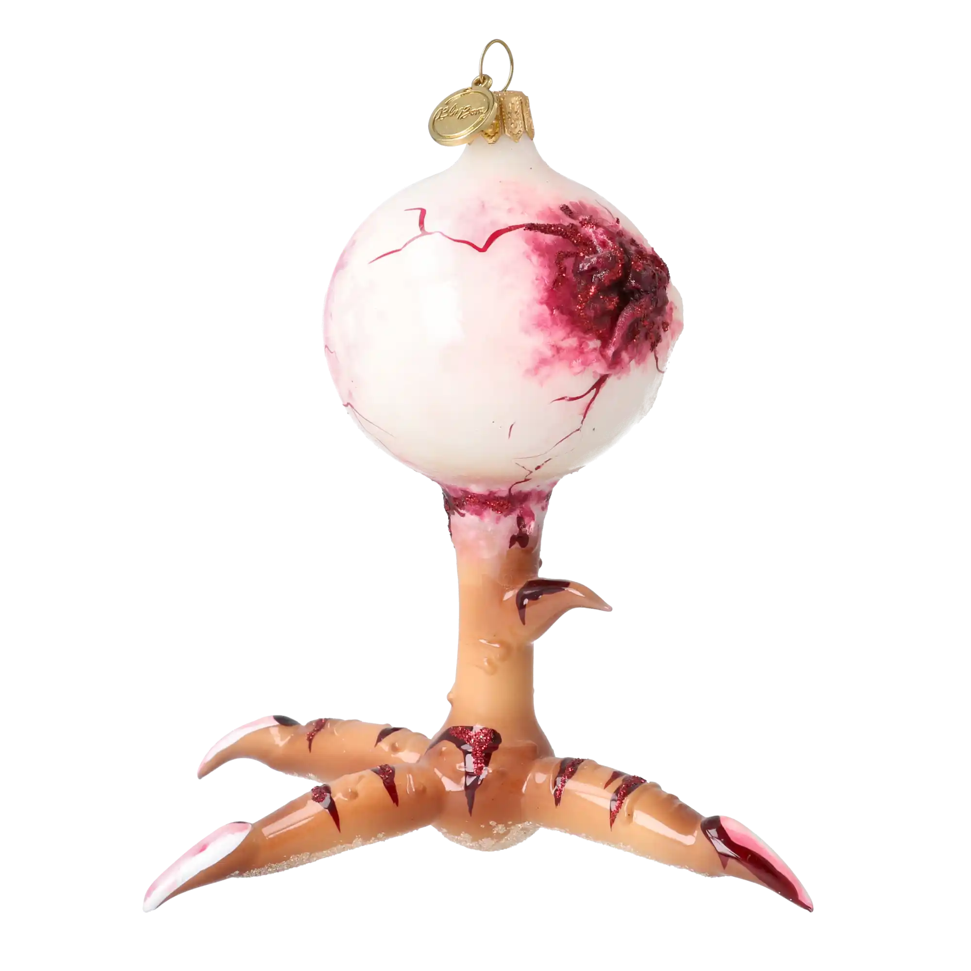 Oko Na Nóżce Szklana Ozdoba