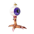 Vigilant Amethyst Talon | Hand-Painted Glass Ornament | Blubom 2022-141