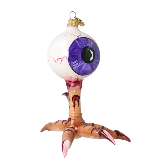 Violet Gaze Talon Premium christmas glass ornament 2022-141