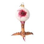 Vigilant Amethyst Talon | Hand-Painted Glass Ornament | Blubom 2022-141
