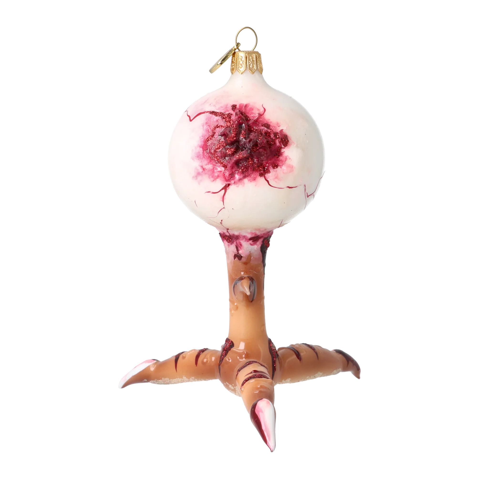 Violet Gaze Talon Premium christmas glass ornament 2022-141