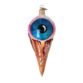 Piercing Sanguine Scoop | Hand-Painted Glass Ornament | Blubom 2022-146