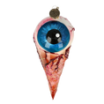 Load image into Gallery viewer, Crimson Sapphire Ocular Scoop Premium christmas glass ornament 2022-146
