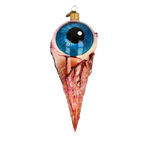 Piercing Sanguine Scoop | Hand-Painted Glass Ornament | Blubom 2022-146