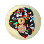 Velvet Cream Confection | Hand-Painted Glass Ornament | Blubom 2022-177