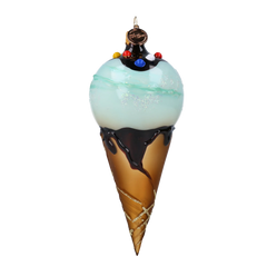 Ice Cream Cone in Mint
