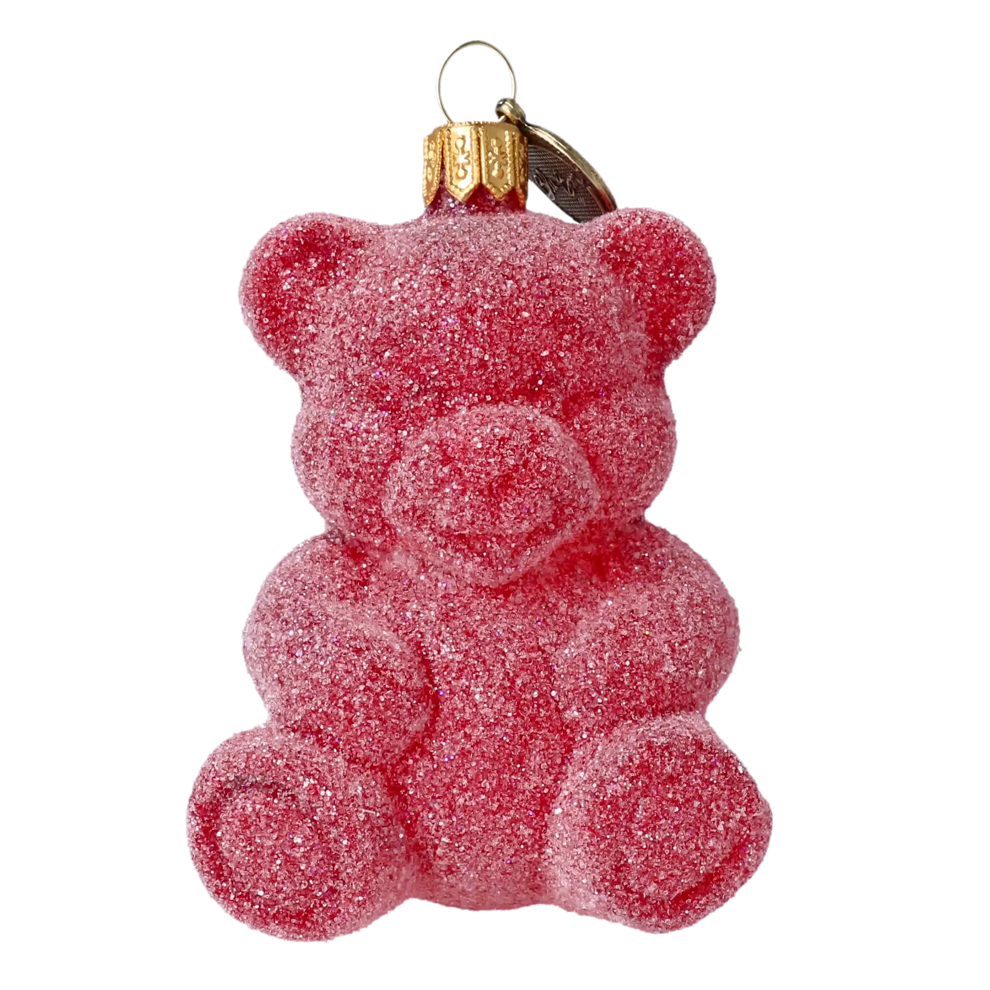 Miś Żelek Szklana Ozdoba