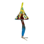 Watchful Woodland Spore | Hand-Painted Glass Ornament | Blubom 2022-205