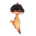 Załaduj obraz do przeglądarki galerii, Cheerful Forest Grandpa Mushroom  Handmade Glass Christmas ornament 2022-208

