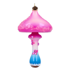 Electric Twilight Spore | Hand-Painted Glass Ornament | Blubom 2022-214