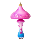 Electric Twilight Spore | Hand-Painted Glass Ornament | Blubom 2022-214