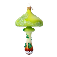 Load image into Gallery viewer, Verdant Mystic Mushroom Premium christmas glass ornament 2022-216
