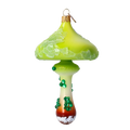 Verdant Dew Sprout | Hand-Painted Glass Ornament | Blubom 2022-216