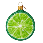 Verdant Pulse | Hand-Painted Glass Ornament | Blubom 2022-242