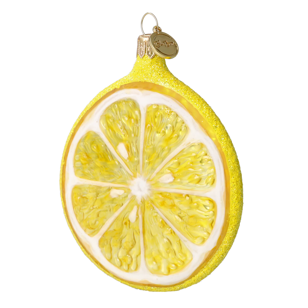 Citrus Radiance | Hand-Painted Glass Ornament | Blubom 2022-243