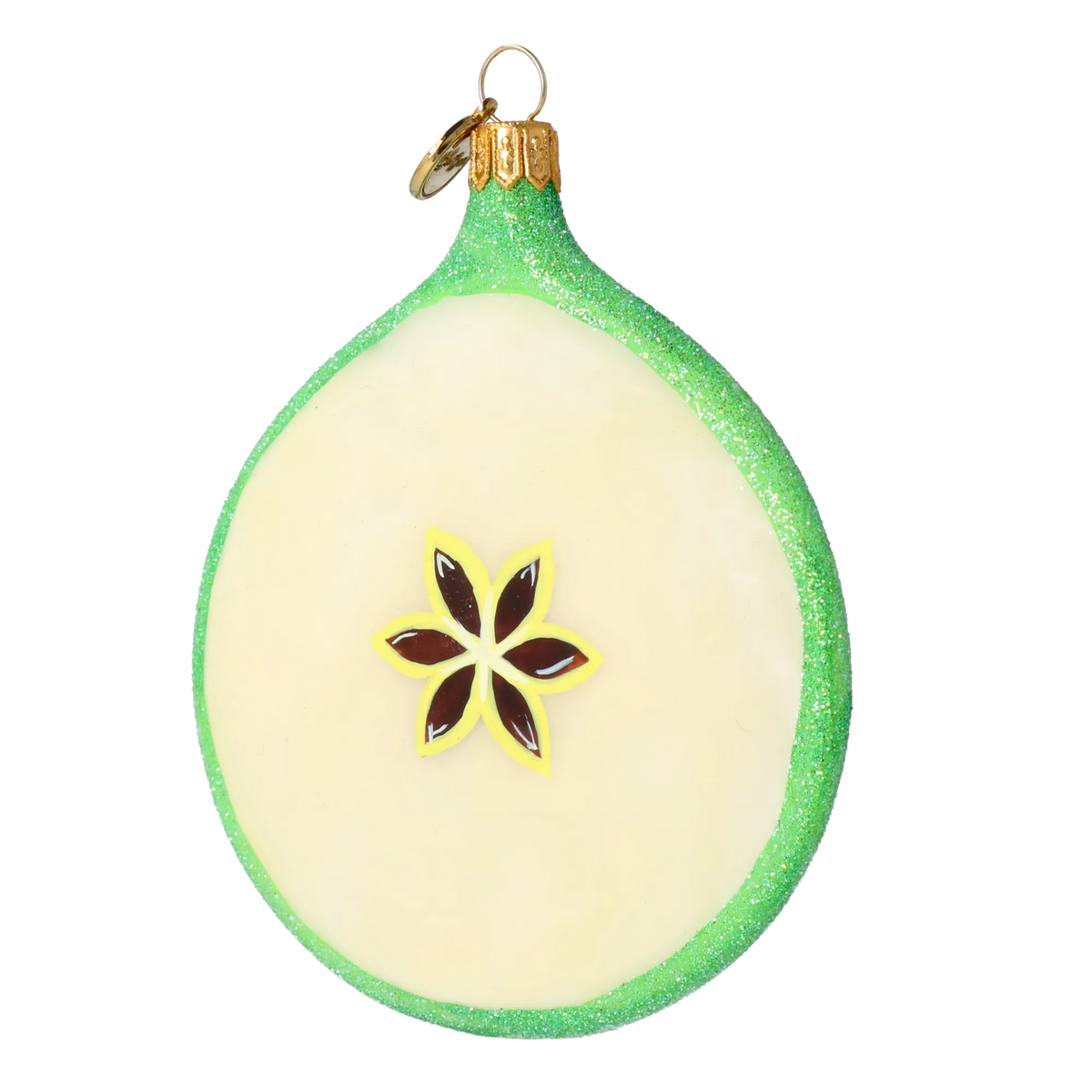 Hidden Orchard Bloom | Hand-Painted Glass Ornament | Blubom 2022-244