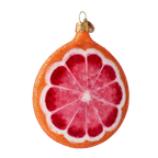 Ruby Meridian | Hand-Painted Glass Ornament | Blubom 2022-246