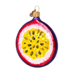 Sultry Maracuja | Hand-Painted Glass Ornament | Blubom 2022-247