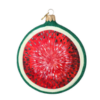 Ruby Solstice | Hand-Painted Glass Ornament | Blubom 2022-248