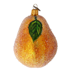 Honeyed Orchard Dew | Hand-Painted Glass Ornament | Blubom 2022-254