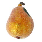 Honeyed Orchard Dew | Hand-Painted Glass Ornament | Blubom 2022-254