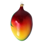 Sultry Nectar Solstice | Hand-Painted Glass Ornament | Blubom 2022-255