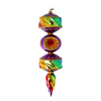 Amethyst Aurora | Hand-Painted Glass Ornament | Blubom 2022-256