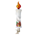 Radiant Petal Vigil | Hand-Painted Glass Ornament | Blubom 2022-265