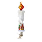 Radiant Petal Vigil | Hand-Painted Glass Ornament | Blubom 2022-265