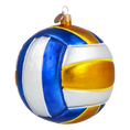 Załaduj obraz do przeglądarki galerii, Piłka Do Siatkówki Szklana Ozdoba
