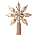 Gilded Celestial Zenith | Hand-Painted Glass Ornament | Blubom 2022-301
